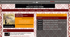Desktop Screenshot of massimobubola.it